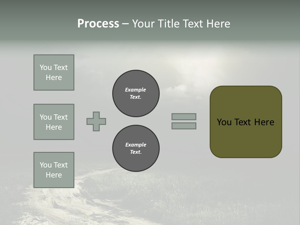 Lives It Breathes We Come In Numbers PowerPoint Template