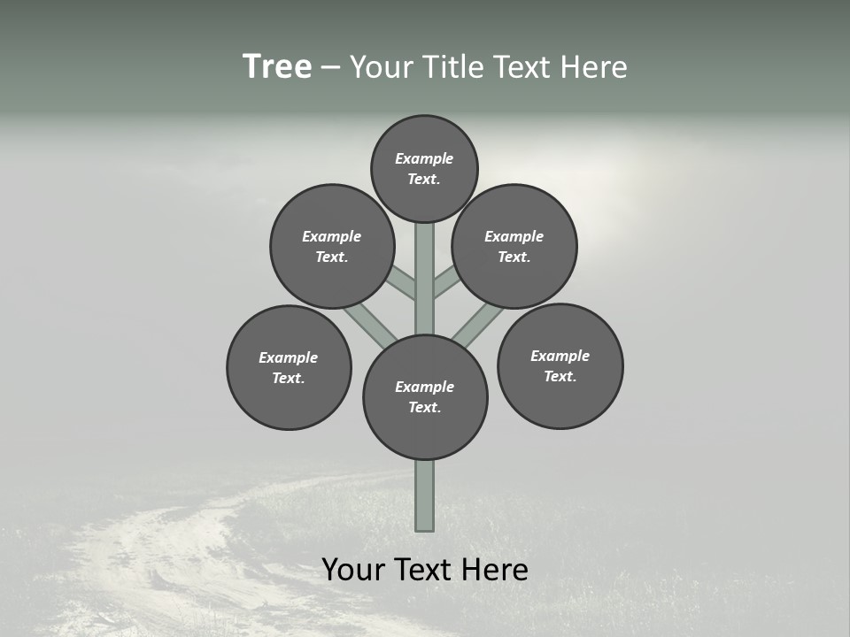 Lives It Breathes We Come In Numbers PowerPoint Template