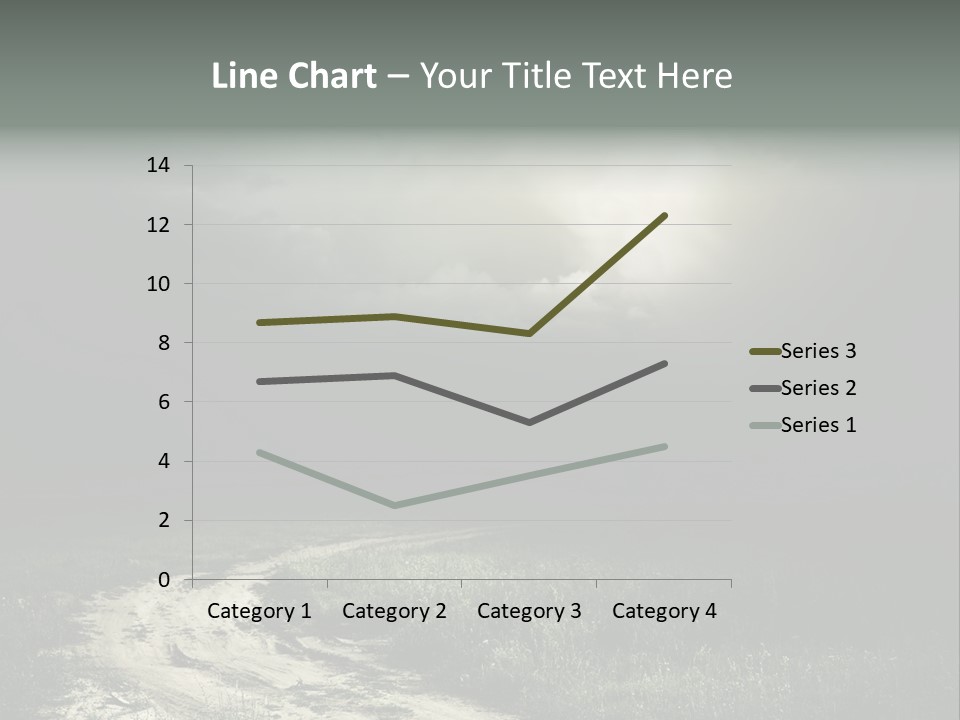 Lives It Breathes We Come In Numbers PowerPoint Template