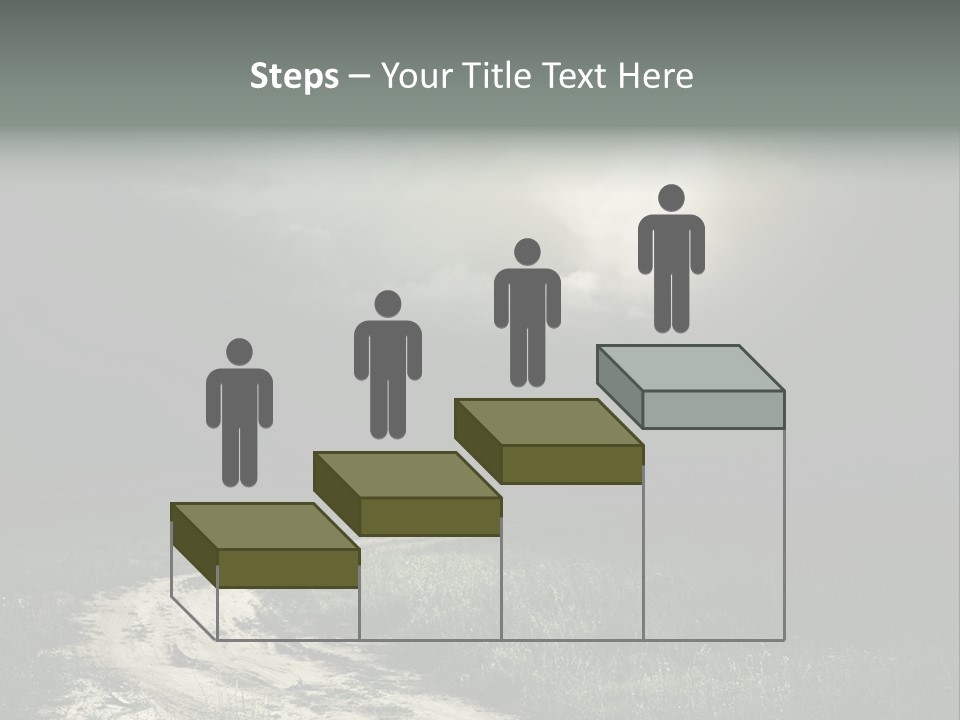 Lives It Breathes We Come In Numbers PowerPoint Template