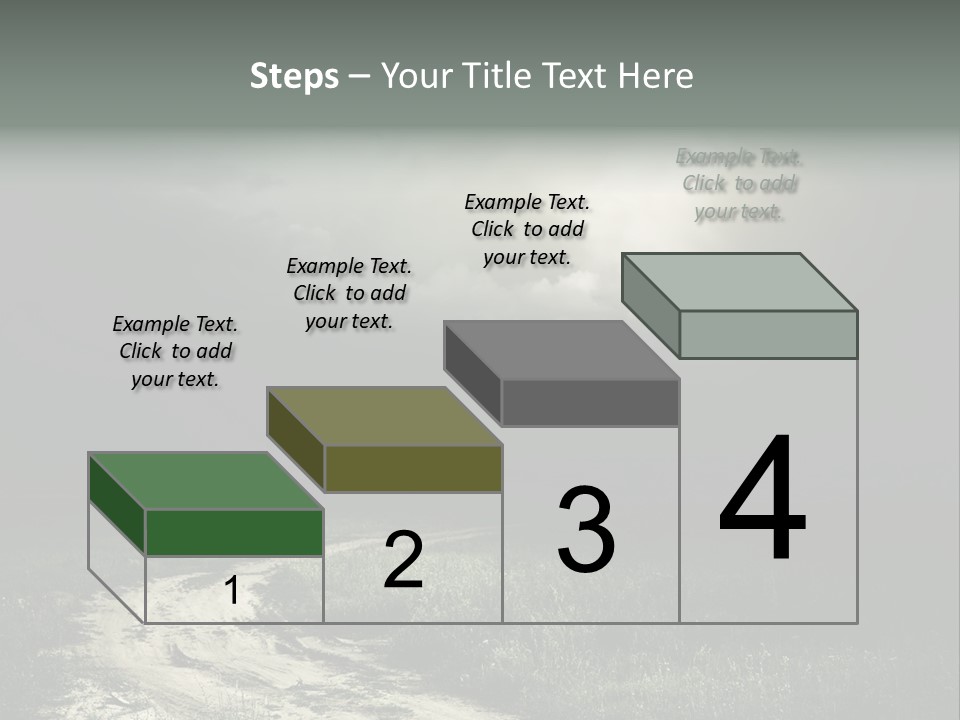 Lives It Breathes We Come In Numbers PowerPoint Template