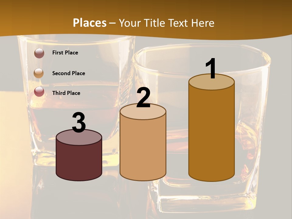 Whiskey Brandy Bourbon PowerPoint Template