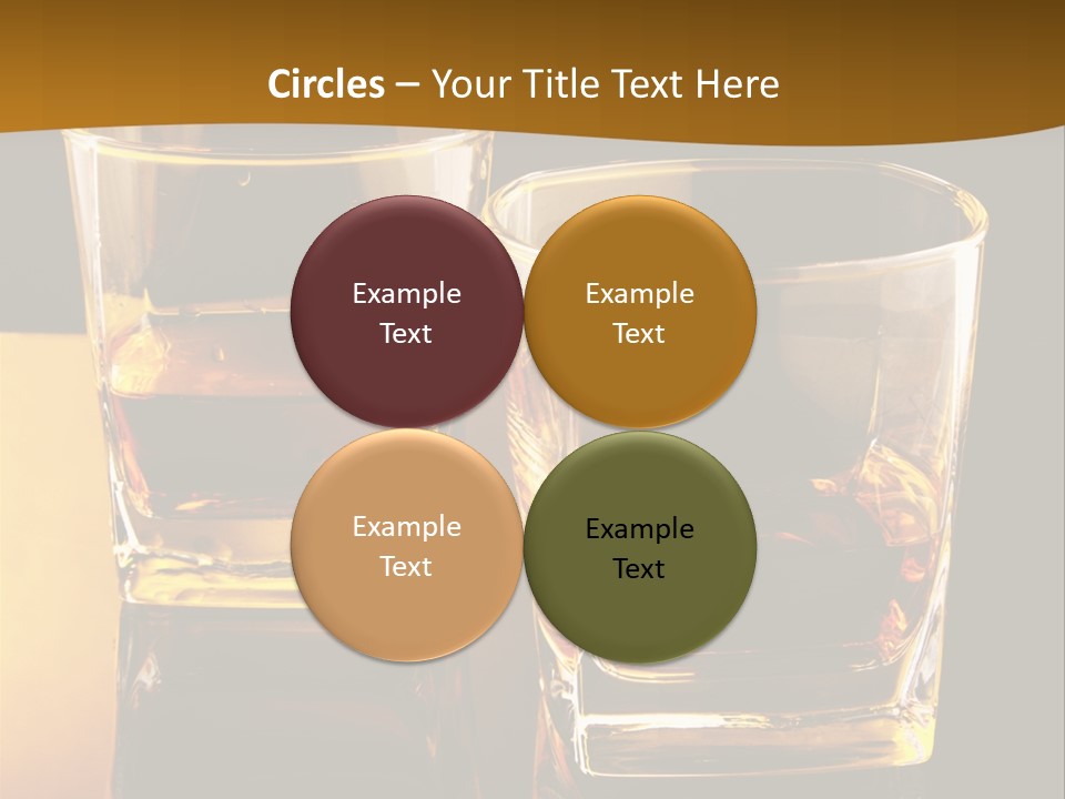 Whiskey Brandy Bourbon PowerPoint Template