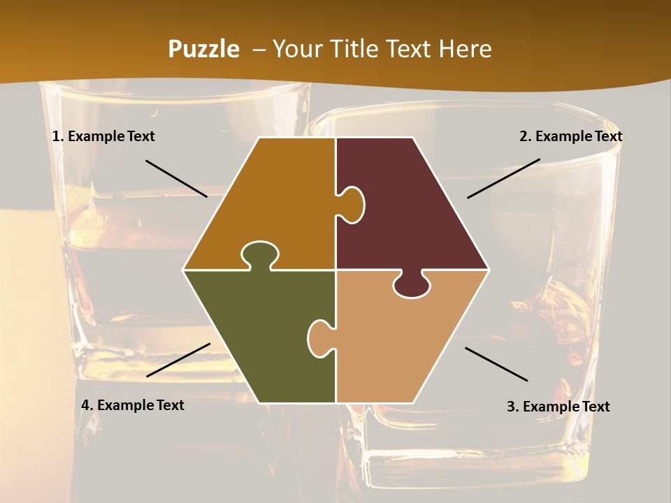 Whiskey Brandy Bourbon PowerPoint Template