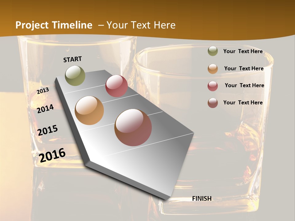 Whiskey Brandy Bourbon PowerPoint Template