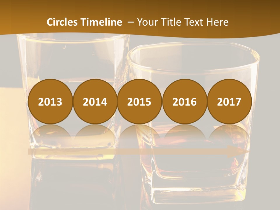 Whiskey Brandy Bourbon PowerPoint Template