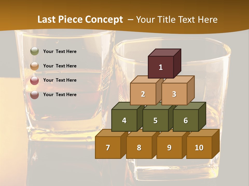 Whiskey Brandy Bourbon PowerPoint Template