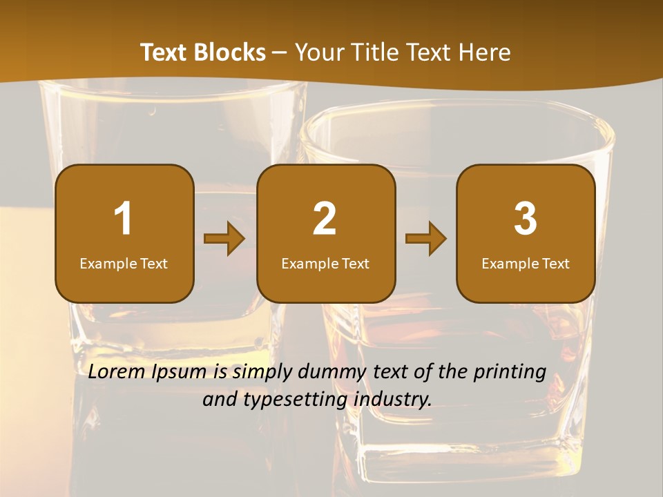 Whiskey Brandy Bourbon PowerPoint Template