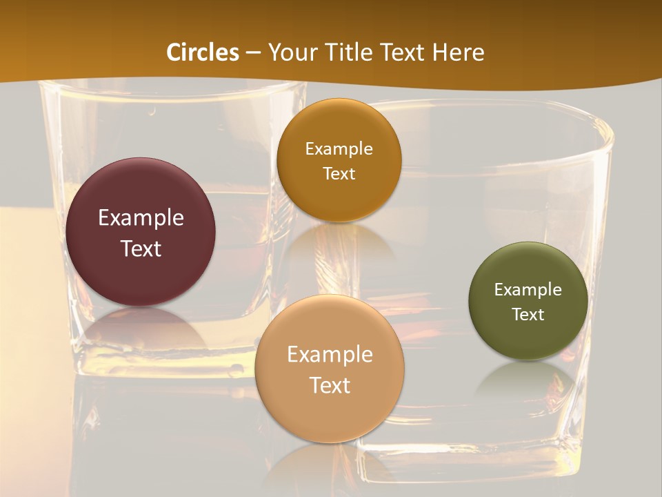 Whiskey Brandy Bourbon PowerPoint Template