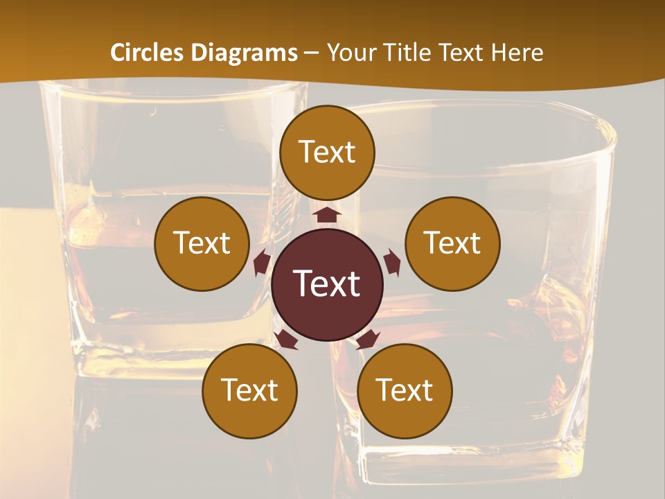 Whiskey Brandy Bourbon PowerPoint Template