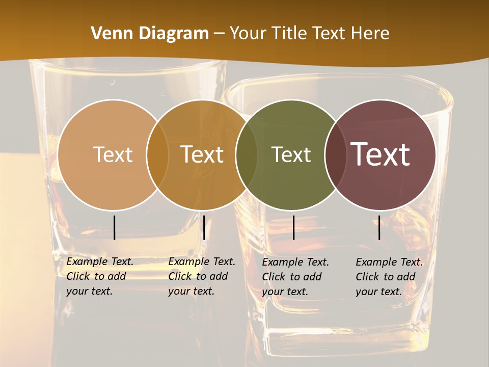 Whiskey Brandy Bourbon PowerPoint Template