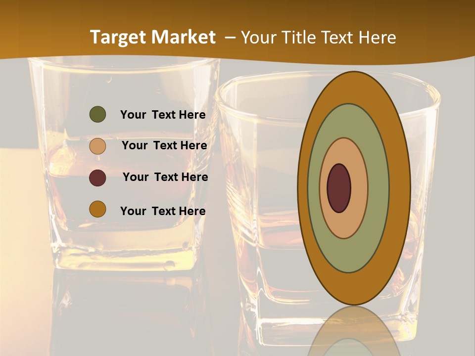 Whiskey Brandy Bourbon PowerPoint Template