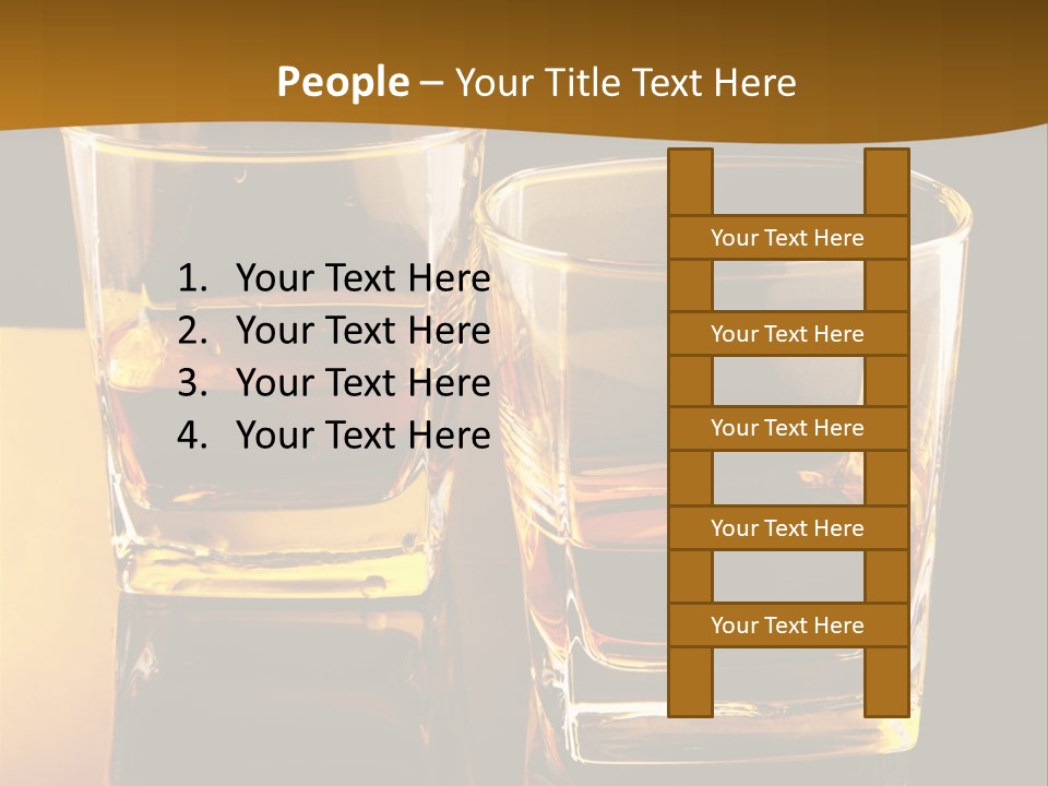 Whiskey Brandy Bourbon PowerPoint Template