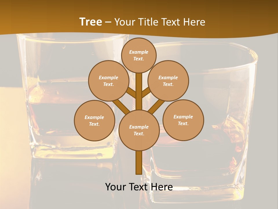 Whiskey Brandy Bourbon PowerPoint Template