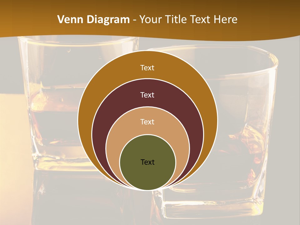 Whiskey Brandy Bourbon PowerPoint Template
