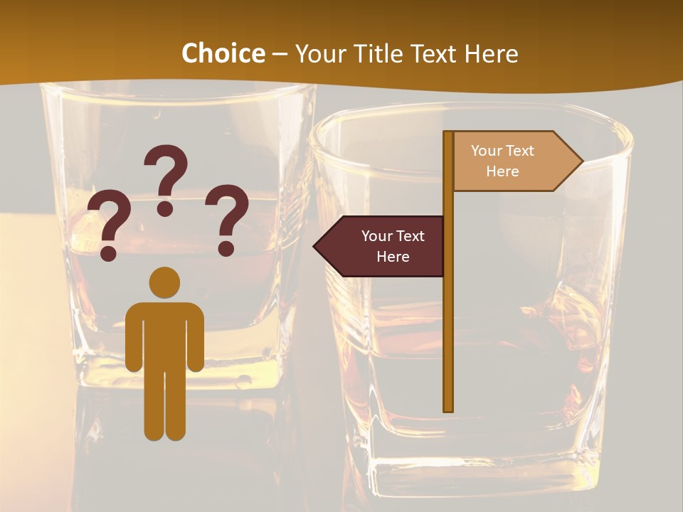 Whiskey Brandy Bourbon PowerPoint Template