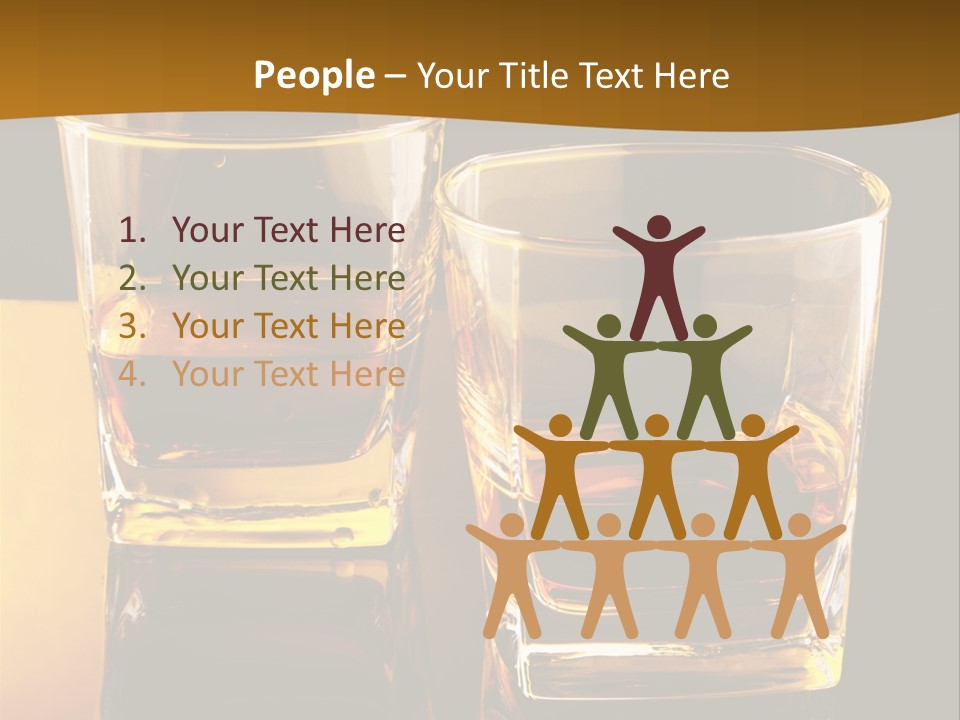 Whiskey Brandy Bourbon PowerPoint Template
