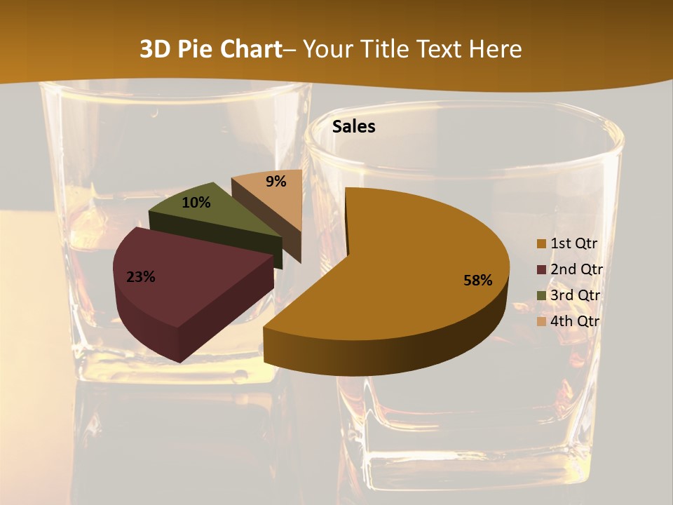 Whiskey Brandy Bourbon PowerPoint Template