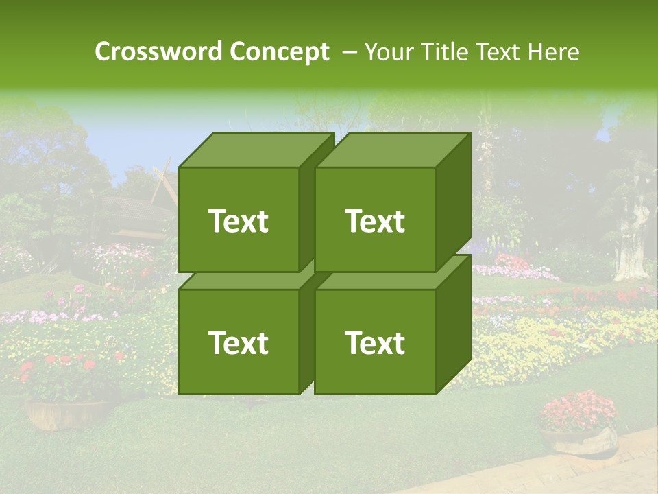 Summer Flowers PowerPoint Template