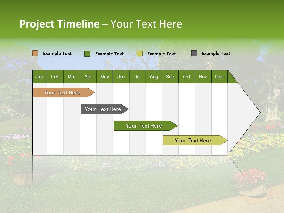 Summer Flowers PowerPoint Template