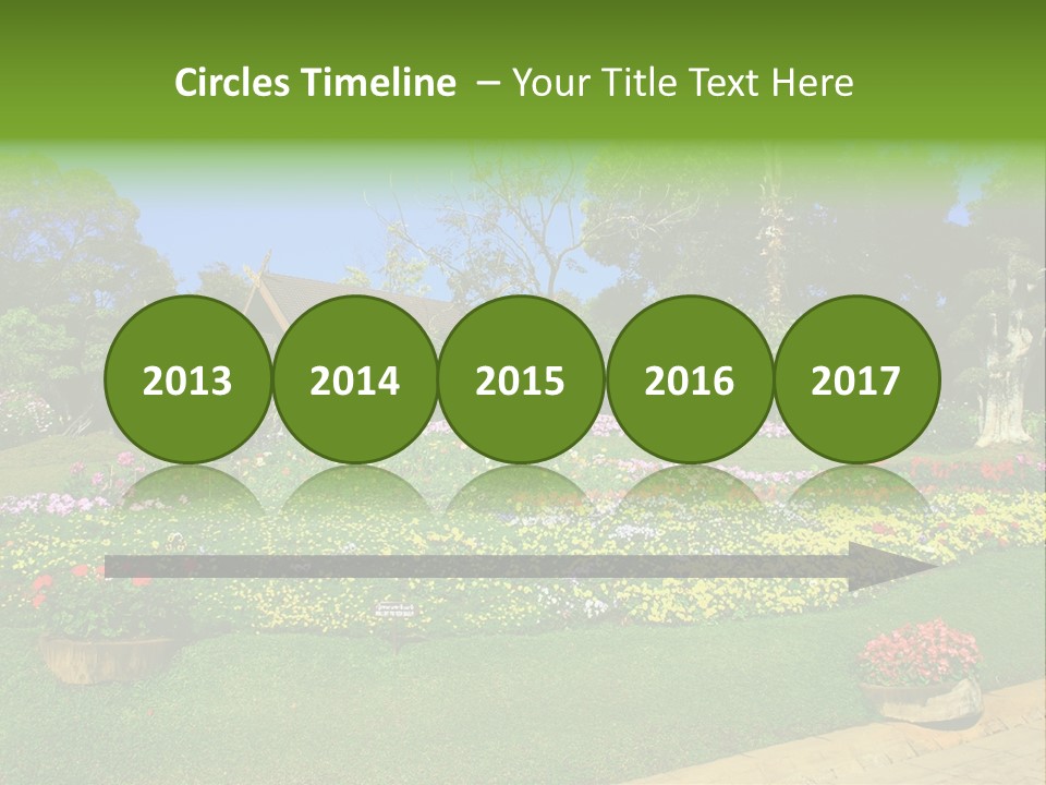 Summer Flowers PowerPoint Template