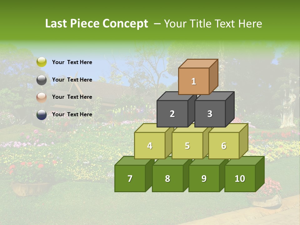 Summer Flowers PowerPoint Template