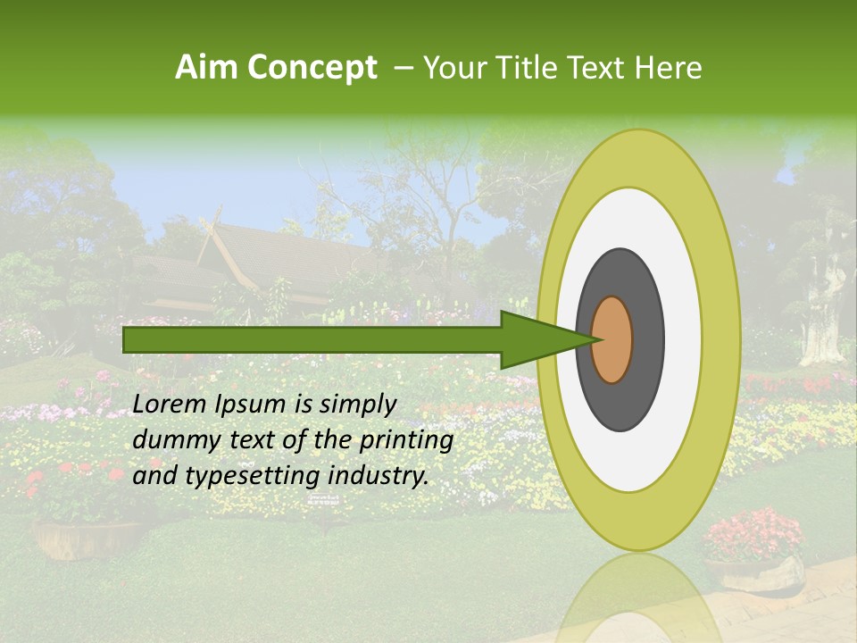 Summer Flowers PowerPoint Template