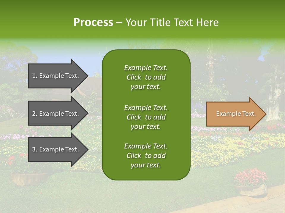 Summer Flowers PowerPoint Template