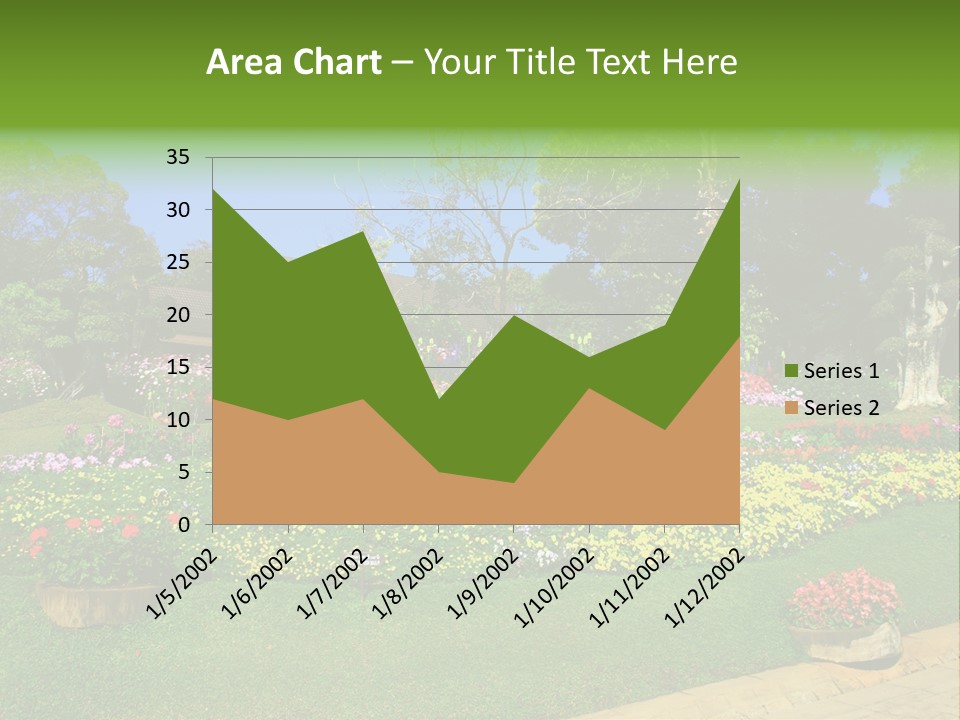Summer Flowers PowerPoint Template