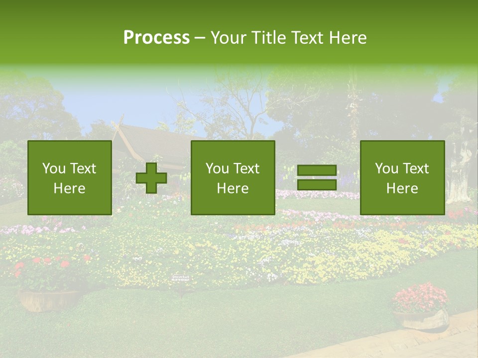 Summer Flowers PowerPoint Template