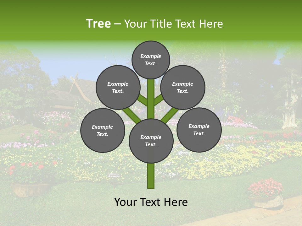 Summer Flowers PowerPoint Template