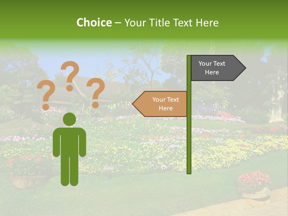 Summer Flowers PowerPoint Template