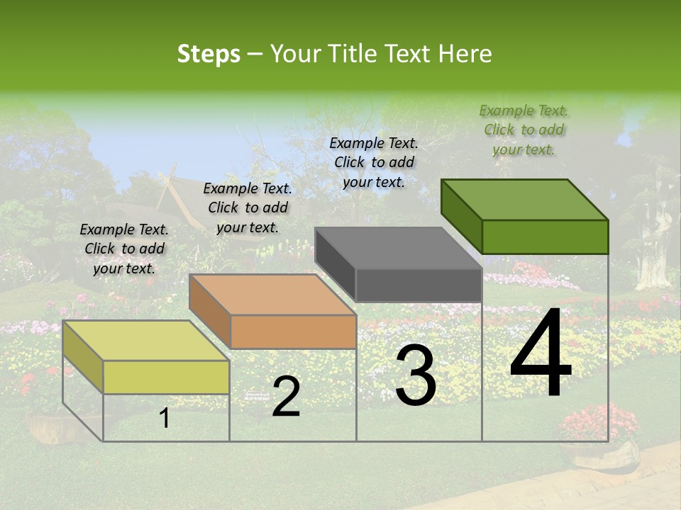 Summer Flowers PowerPoint Template