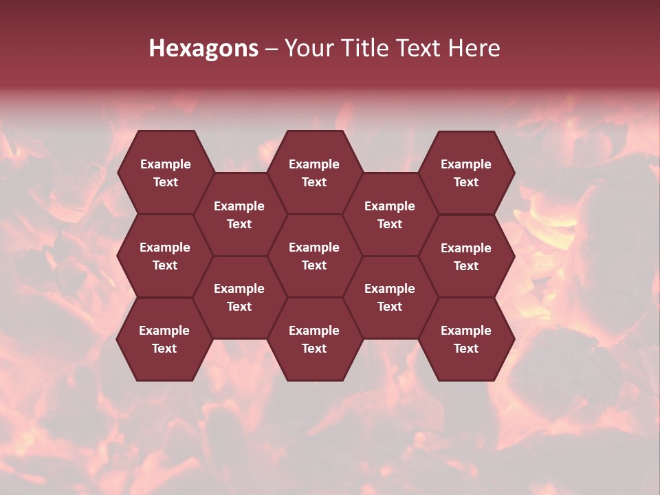 Yanan Kömür PowerPoint Template