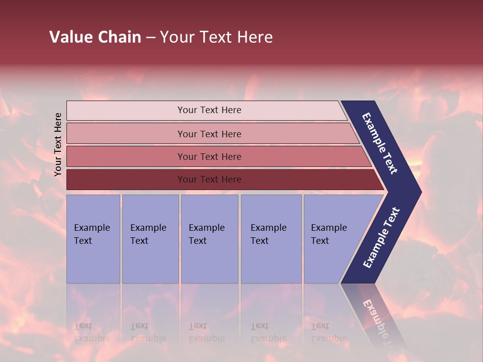 Yanan Kömür PowerPoint Template