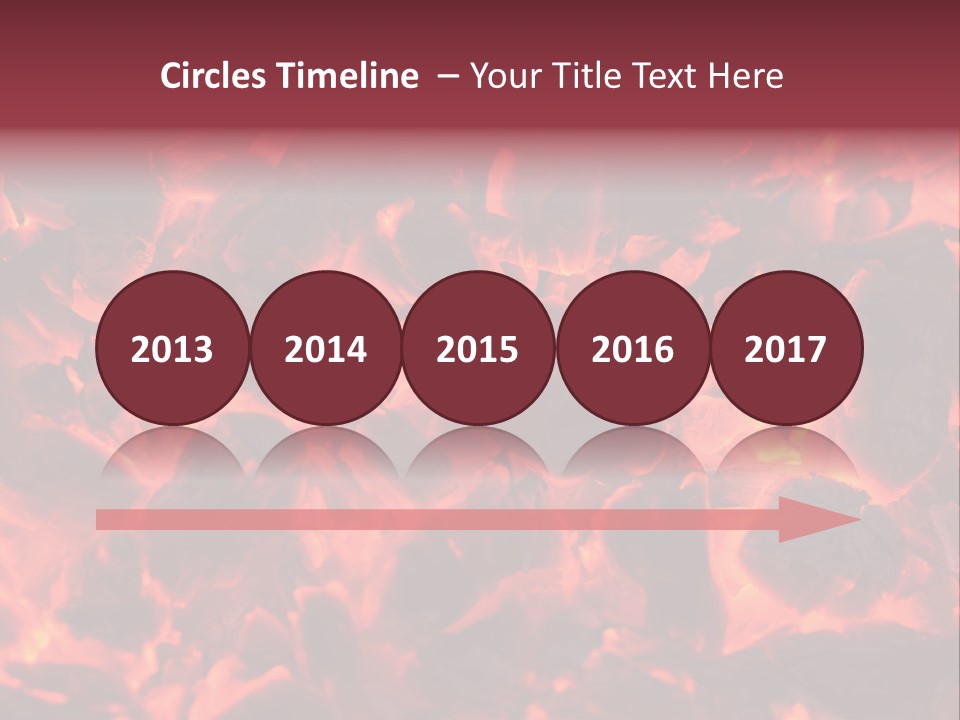 Yanan Kömür PowerPoint Template