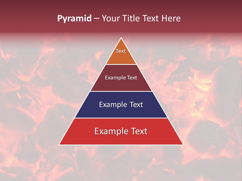 Yanan Kömür PowerPoint Template