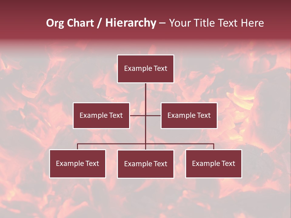 Yanan Kömür PowerPoint Template