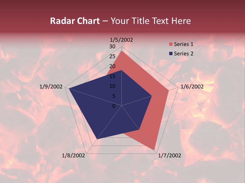 Yanan Kömür PowerPoint Template