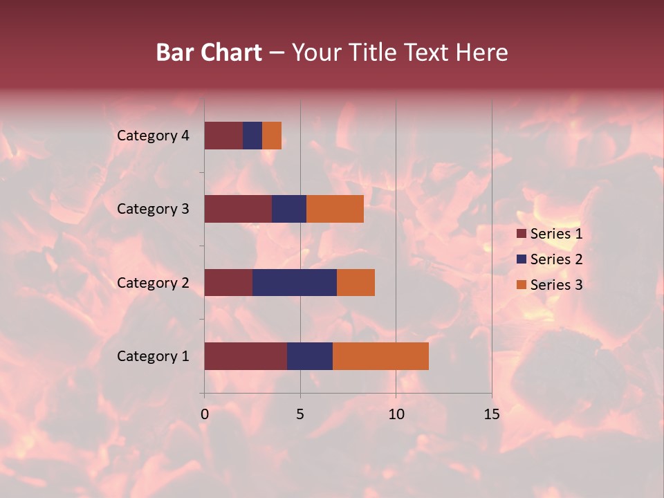 Yanan Kömür PowerPoint Template