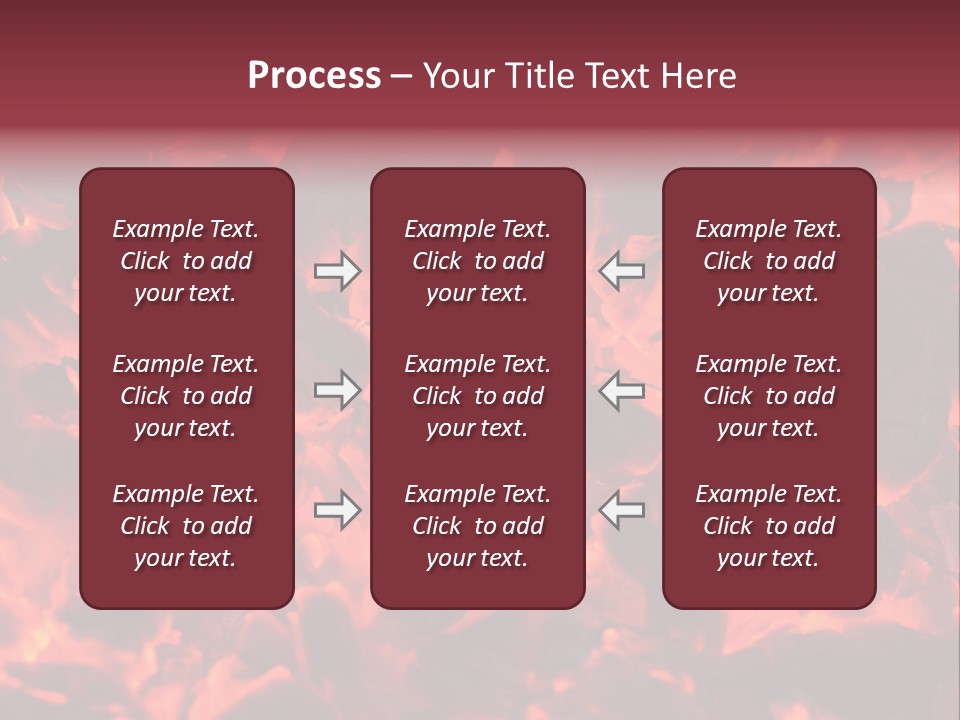 Yanan Kömür PowerPoint Template