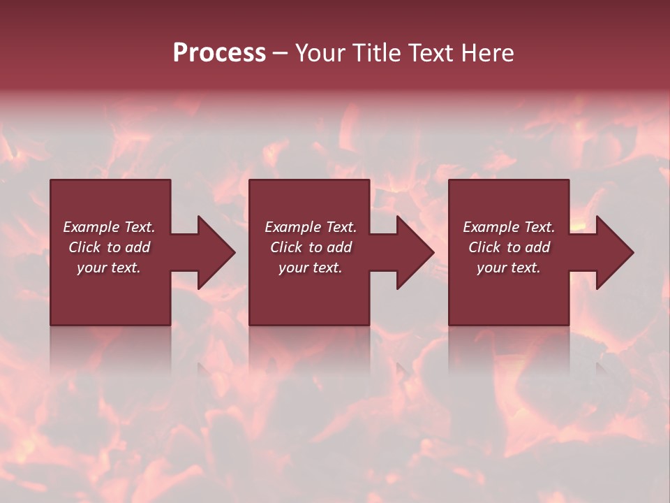 Yanan Kömür PowerPoint Template