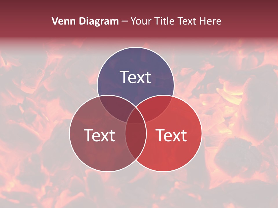 Yanan Kömür PowerPoint Template