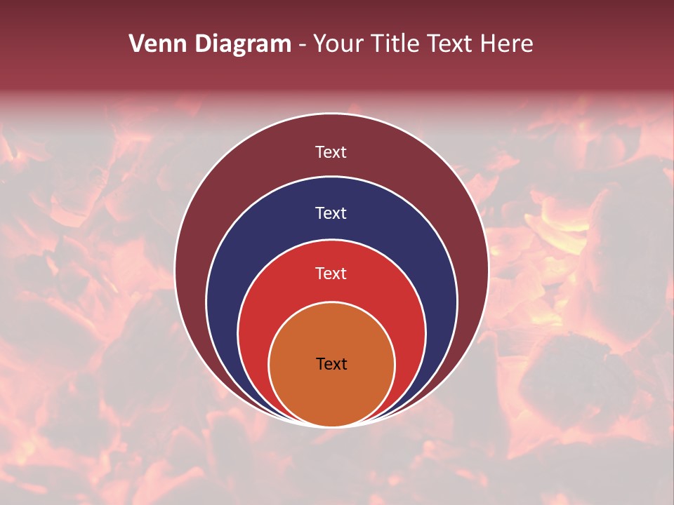Yanan Kömür PowerPoint Template