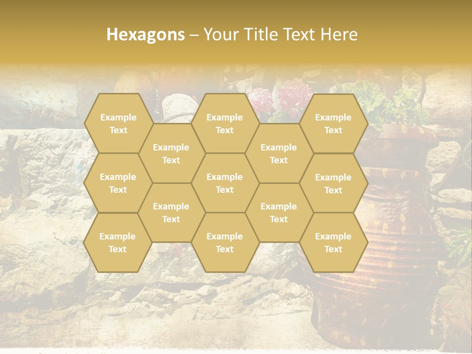 Sandstone Style Crete PowerPoint Template