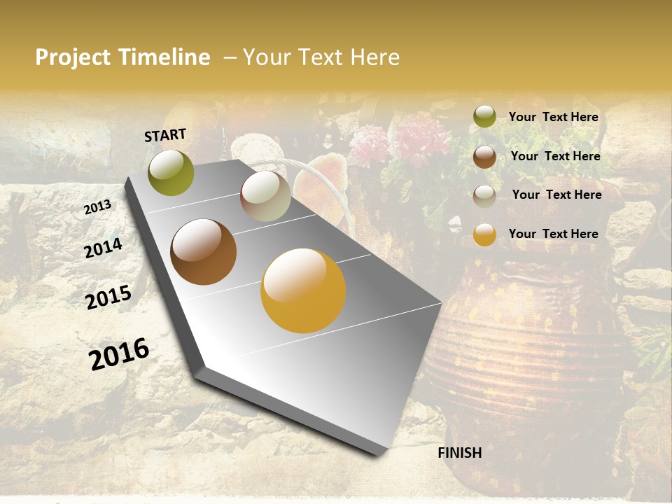 Sandstone Style Crete PowerPoint Template