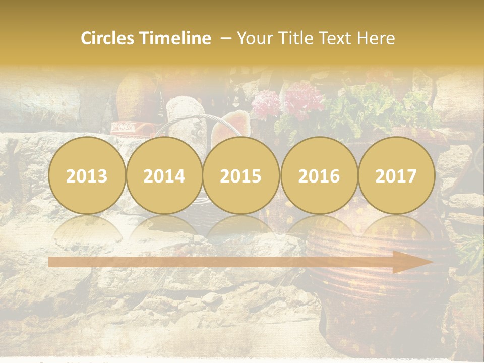 Sandstone Style Crete PowerPoint Template