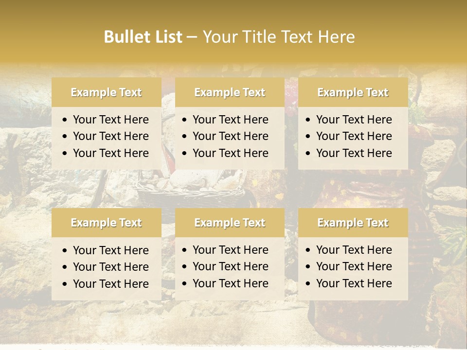 Sandstone Style Crete PowerPoint Template