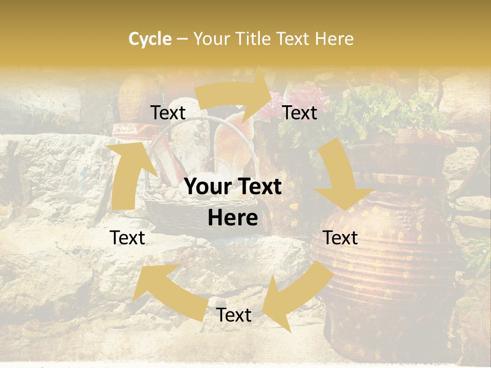 Sandstone Style Crete PowerPoint Template