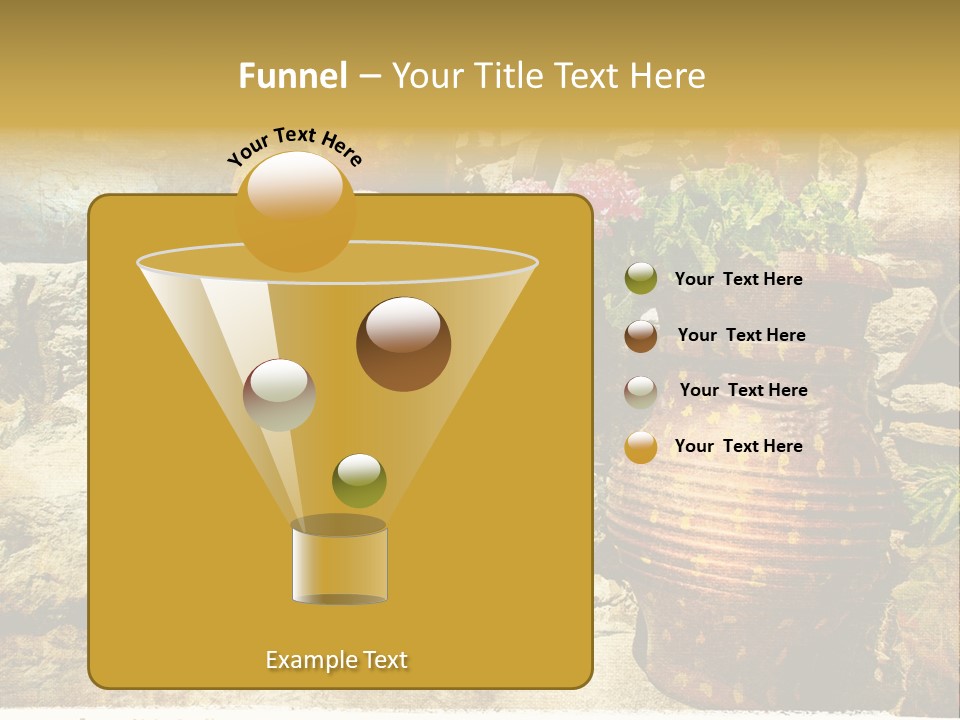 Sandstone Style Crete PowerPoint Template